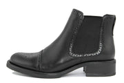 Stivaletto chelsea Donna in pelle Nero